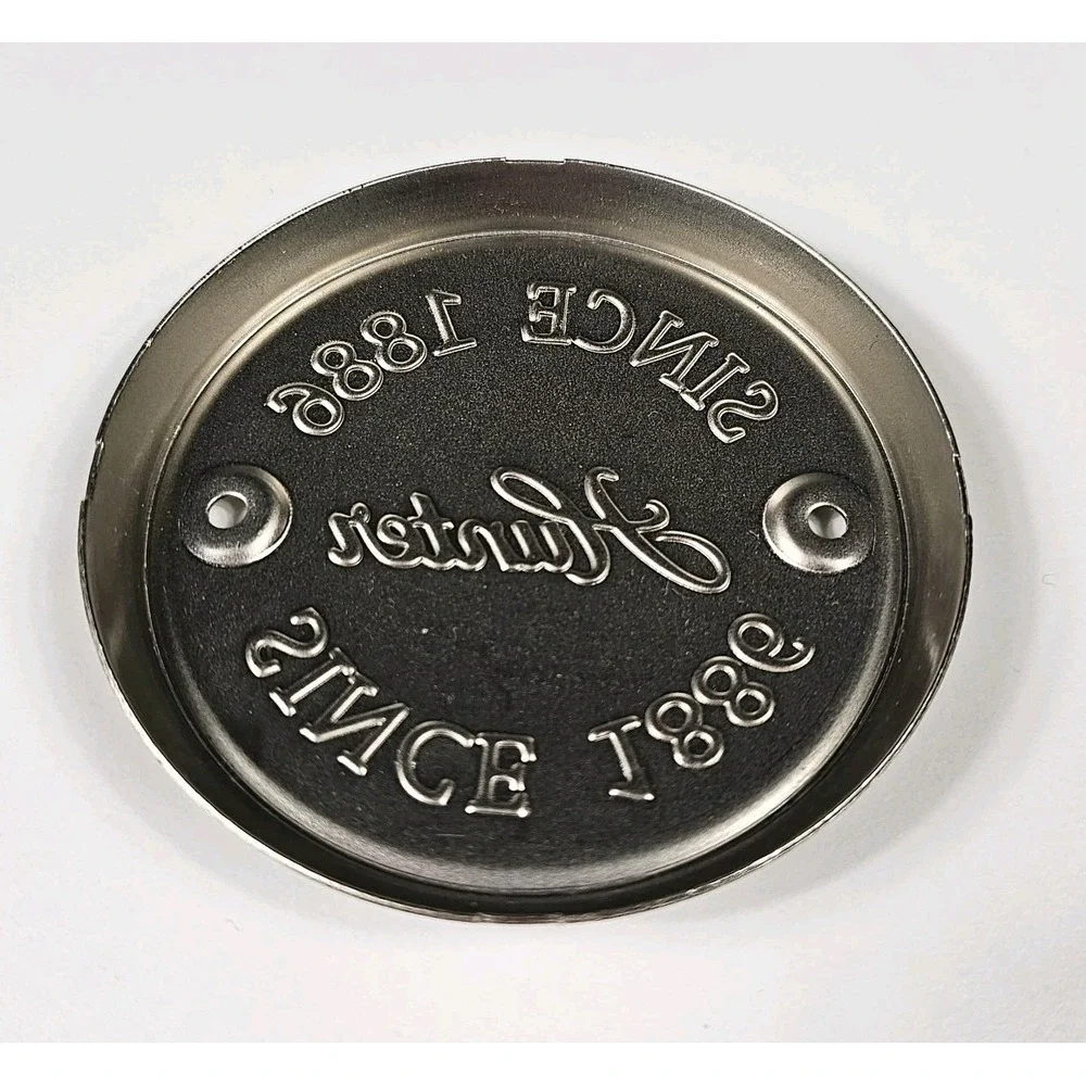 HUNTER CEILING FAN (non-cast iron type fan) NEW‎ PARTS - END CAP Brushed Nickel